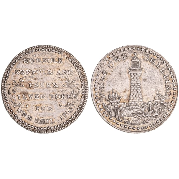 Great Britain, Norfolk, Shilling, 1811, EF