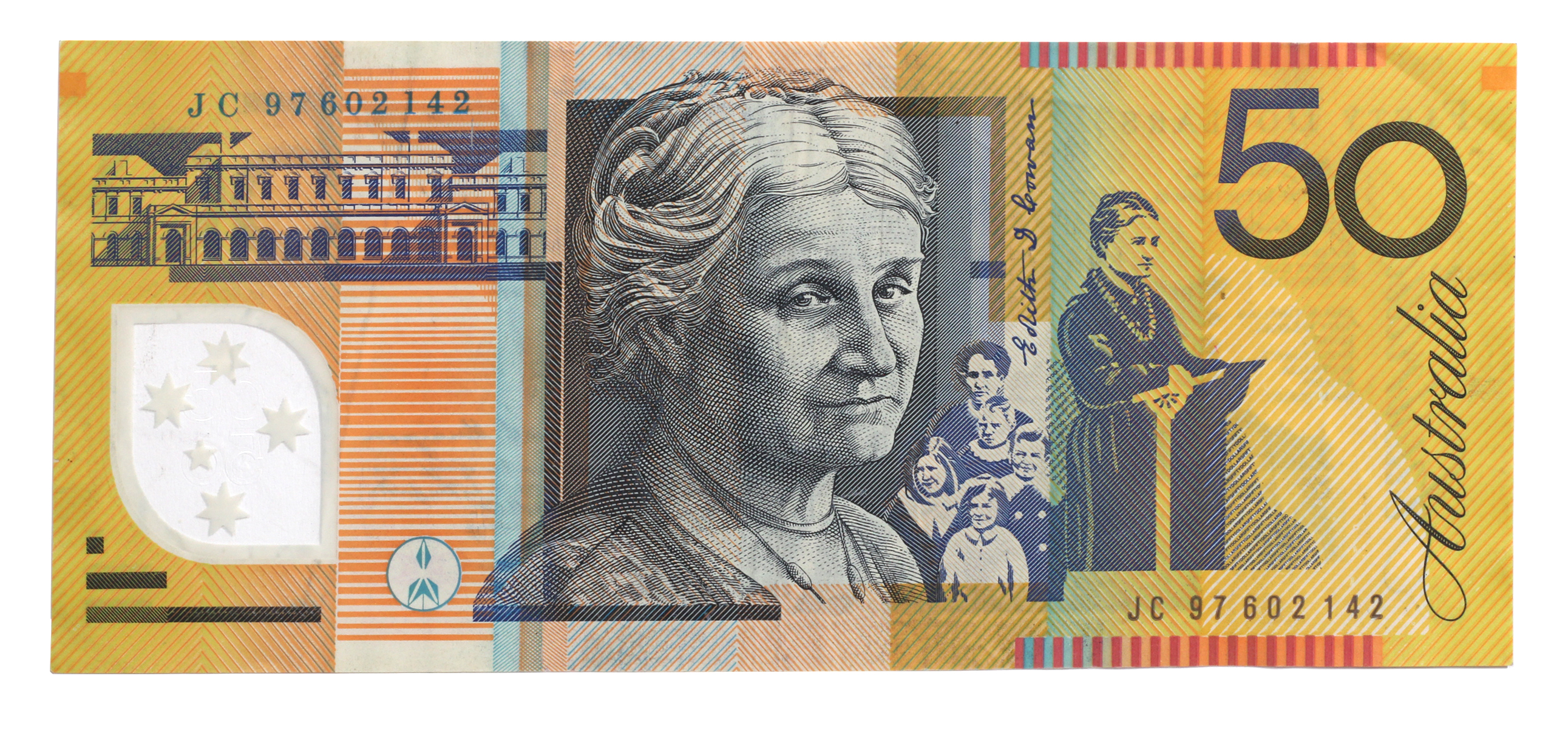 2322. · MacFarlane/Evans, Fifty Dollars, 1997, EF