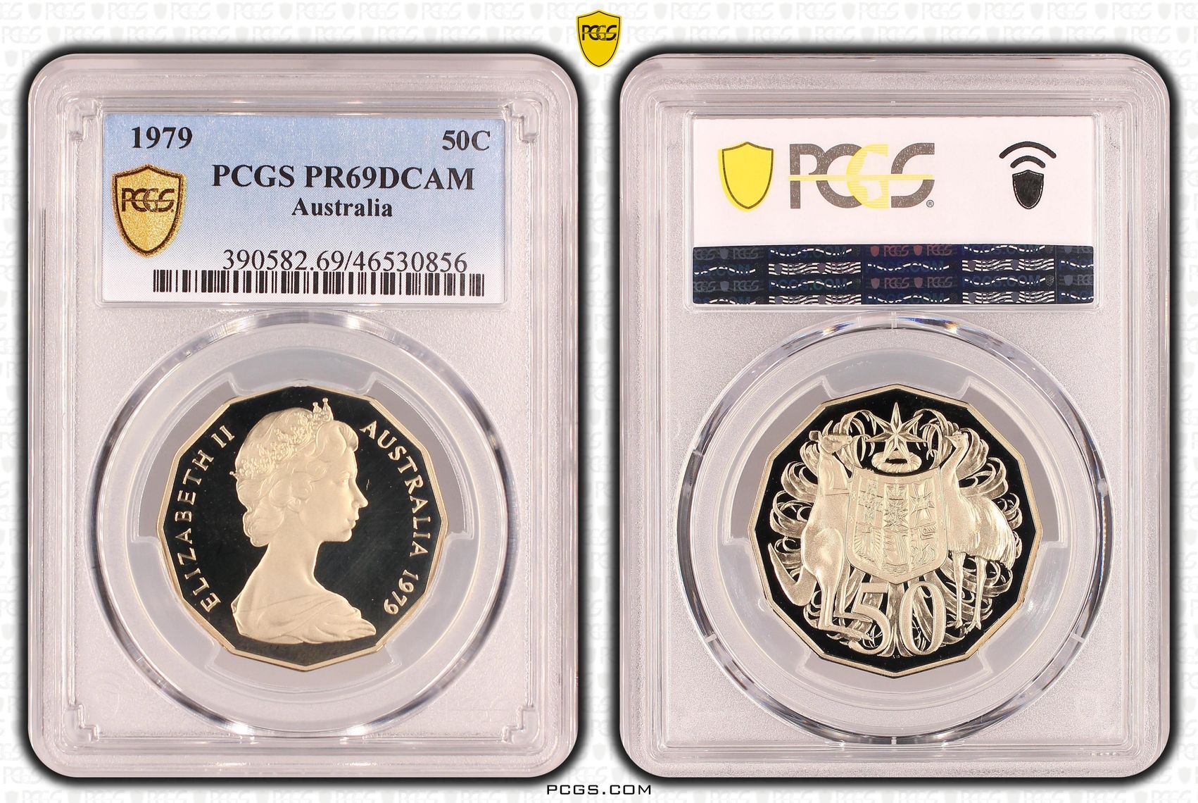 Fifty Cent, 1979, PCGS PR69DCAM