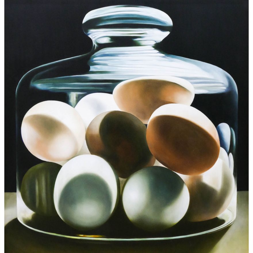 James Tormey ''Dome of Light'' (Eggs) 2000 Oil