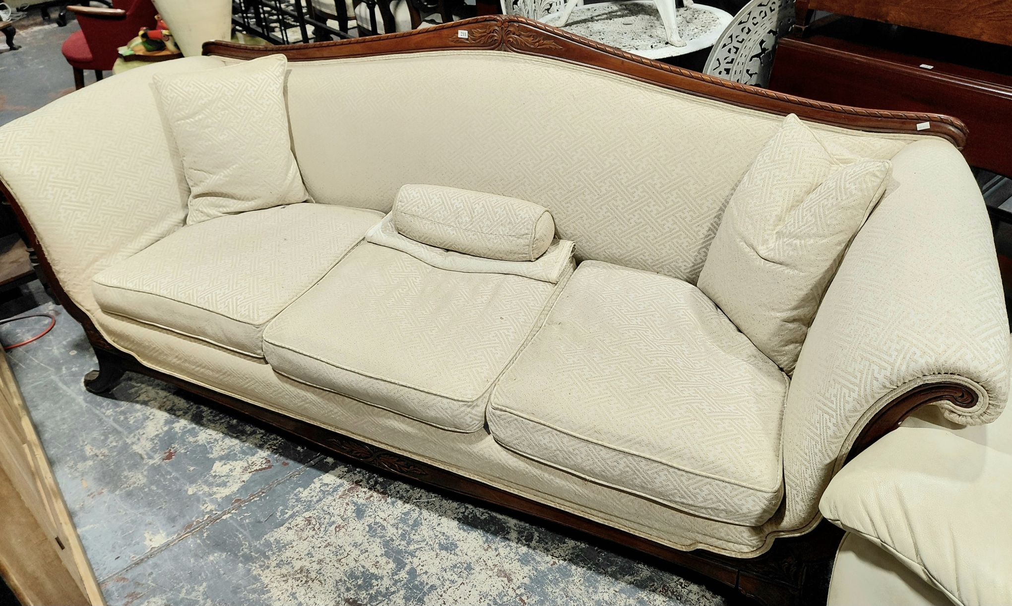 19thc Settee