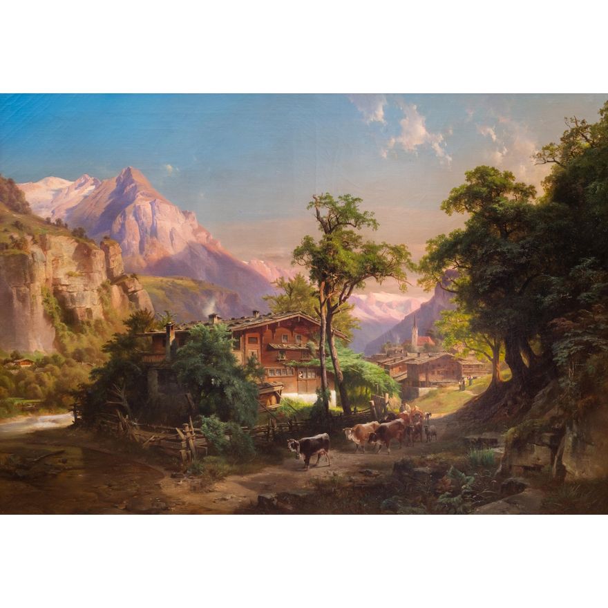 Anton Hansch | Sielanka alpejska