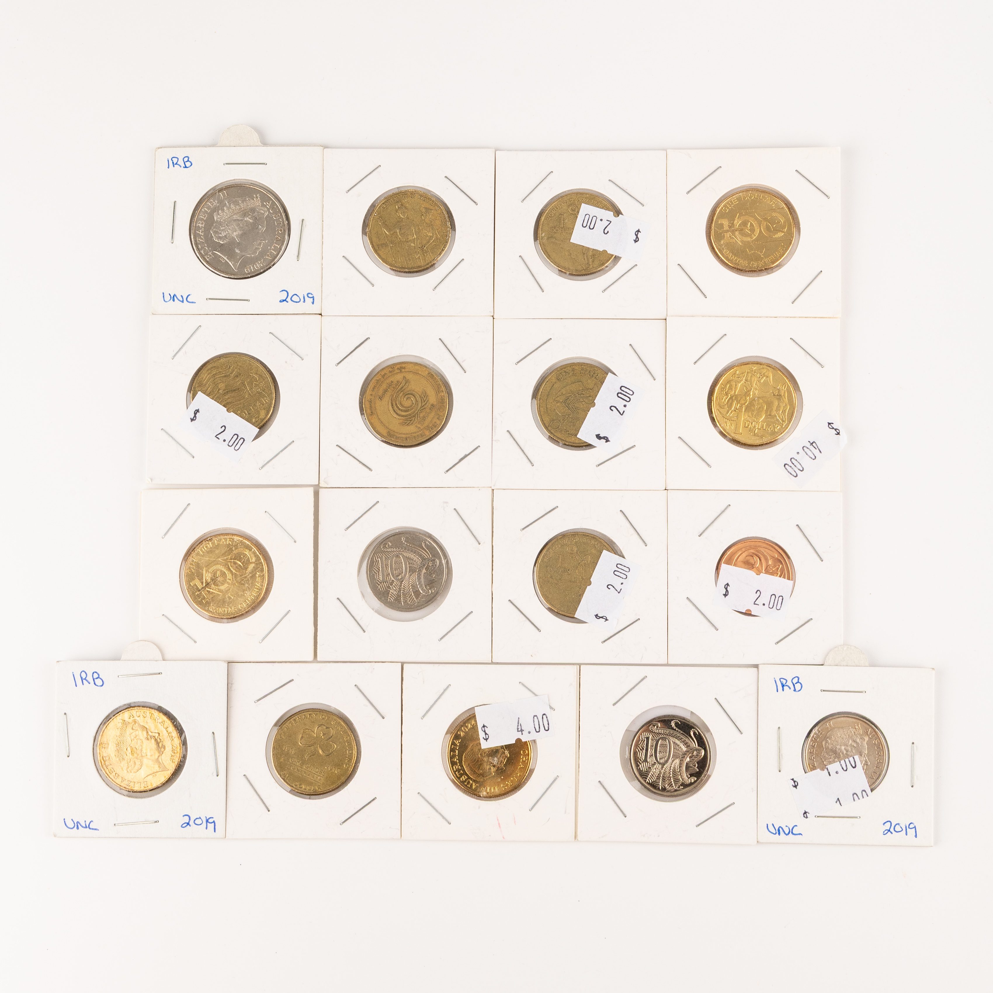 43 · Accumulation, Two Cent - One Dollar, 1988 - 2024,  aUNC