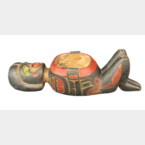 Vintage Northwest Coast Potlatch Bowl