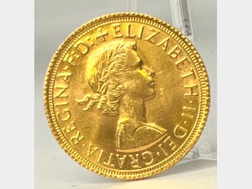 1966 ELIZABETH II PRE-DECIMAL GOLD SOVEREIGN