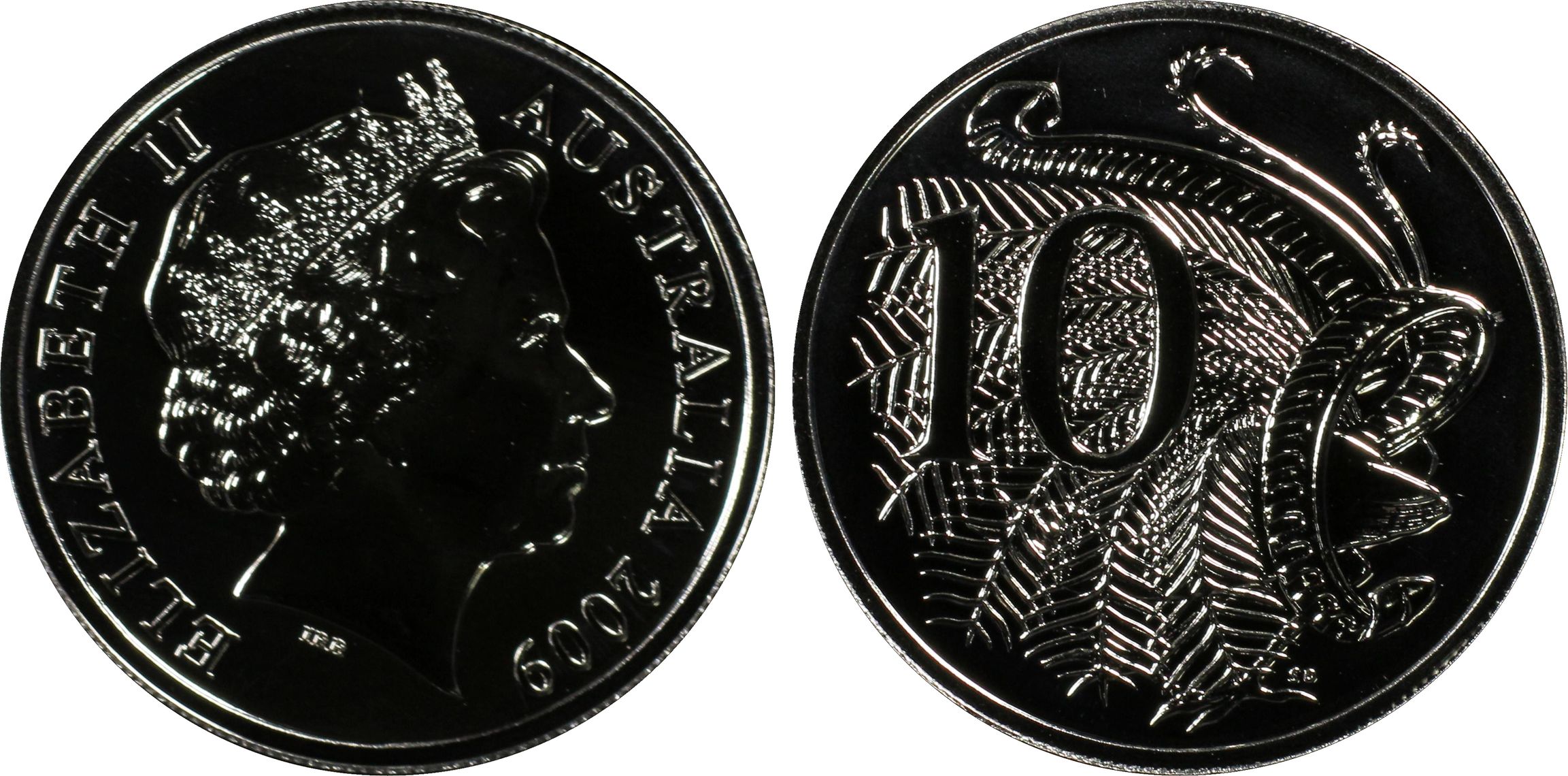 , Ten Cent, 2009, PCGS MS69