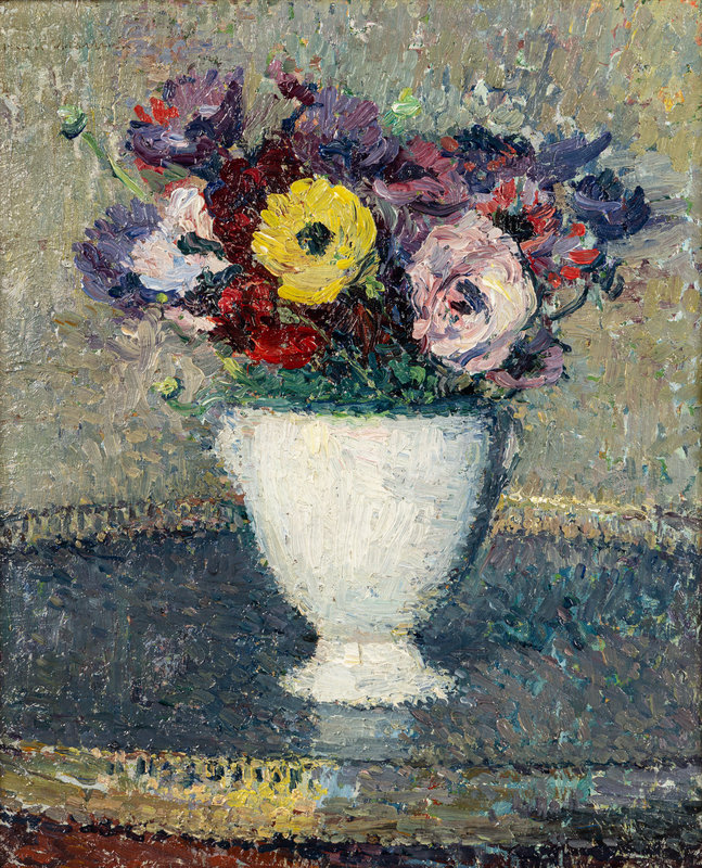 Henri Jean Guillaume Martin
(French, 1860–1943)
Bouquet d'anémones
