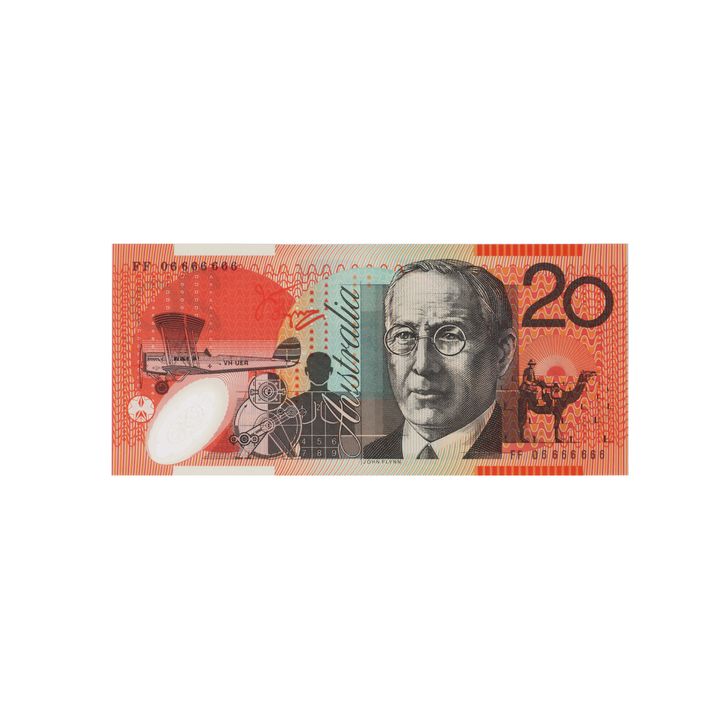 Special Serial - MacFarlane/Henry, Twenty Dollar, 2006 Uncirculated