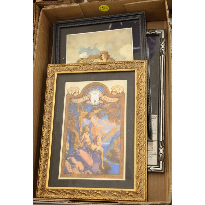 Box Small Framed Parrish Prints