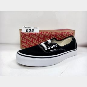 VANS AUTHENTIC - VEE3BKL - BLACK / WHITE - UK 8