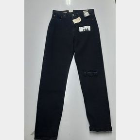LEVI'S 501 '81 HIGH RISE LOOSE THROUGH THE HIP AND THIGH JEANS - BLACK - 27X31