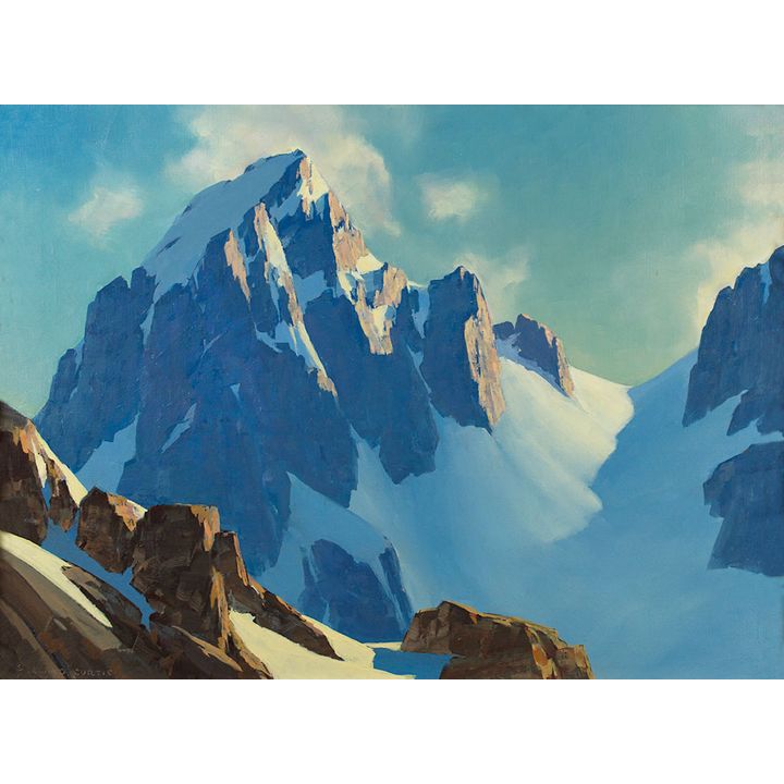 Leland Curtis (1897-1989), Teton Landscape