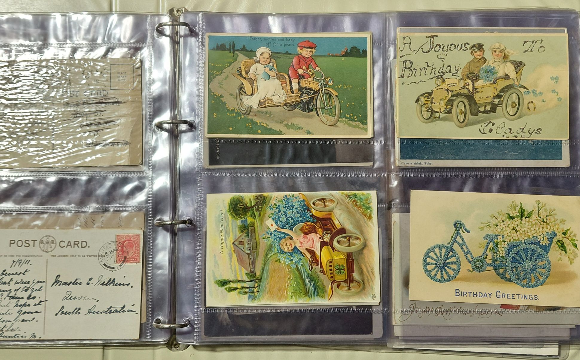 611 · POSTCARDS - ANIMALS/GREETINGS