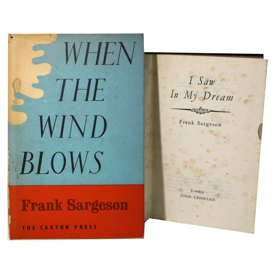 SARGESON, FRANK [2 titles] - I Saw in My Dream