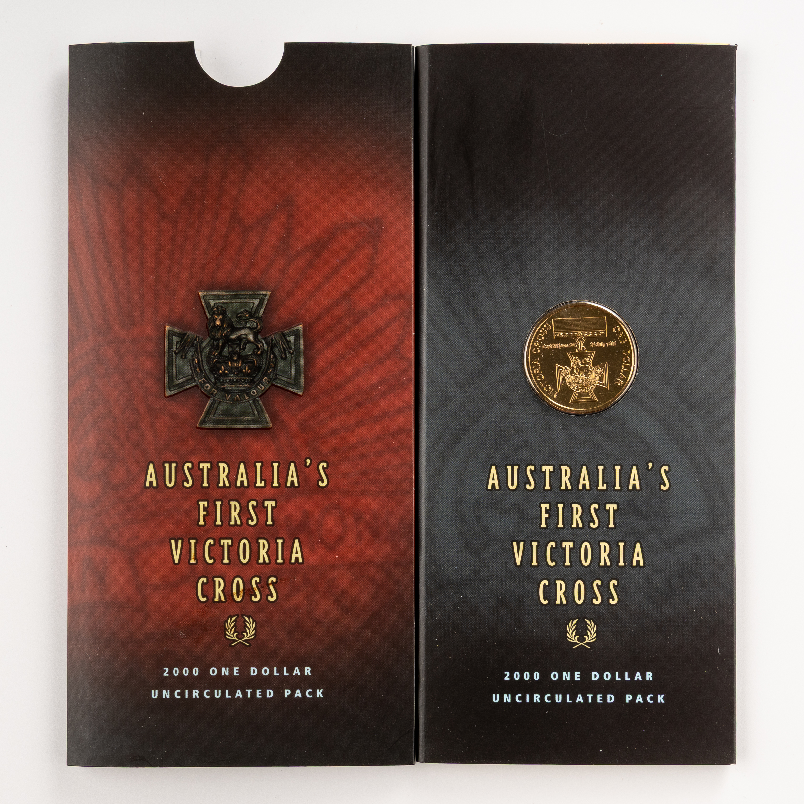 Elizabeth II, RAM - Australia's First Victoria Cross, One Dollar, 2000, UNC