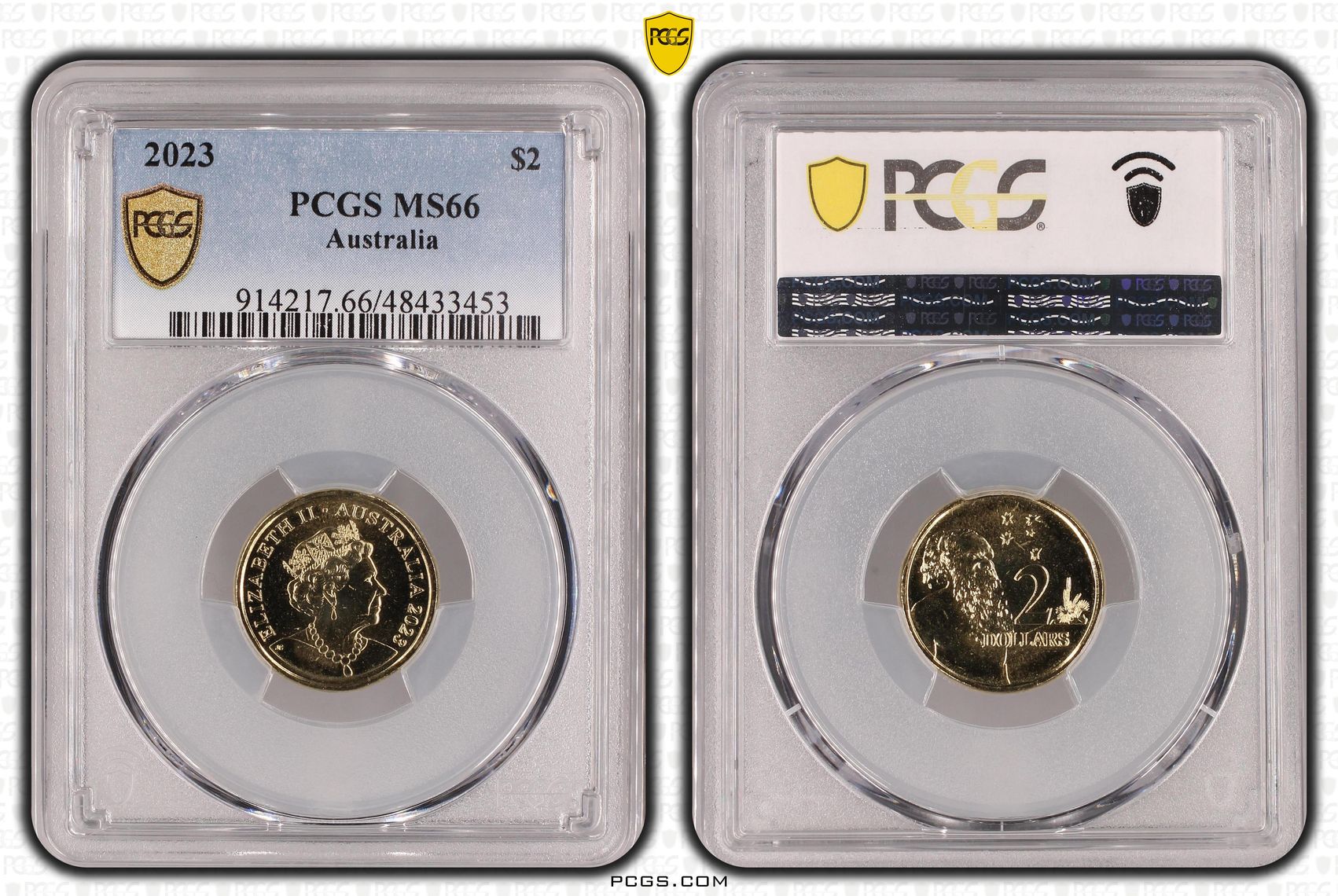 Elizabeth II, Two Dollar, 2023, PCGS MS66