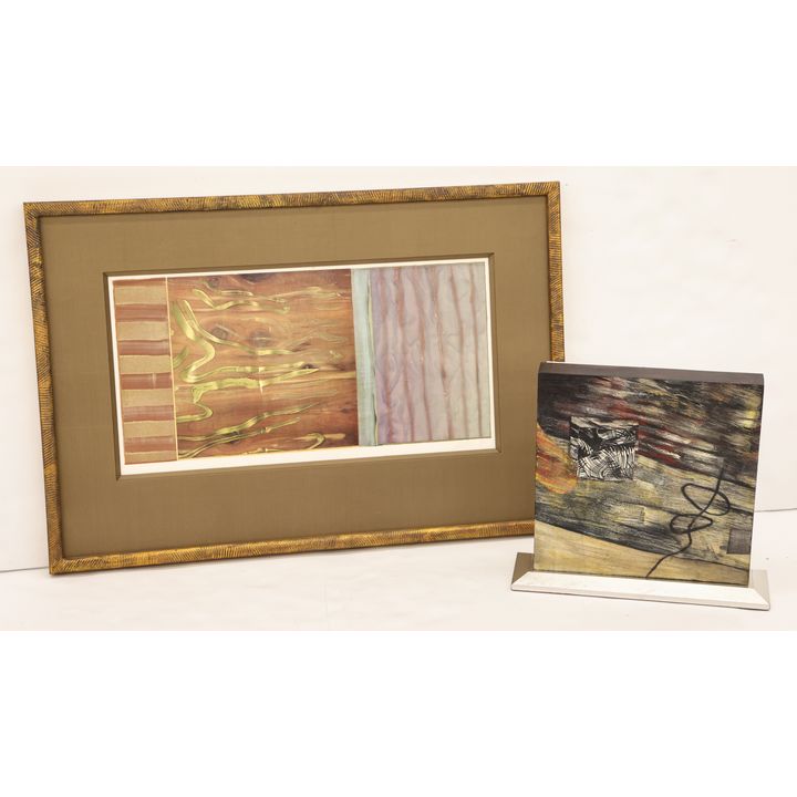 Stephanie Weber ''Two Works: Etching and Original''