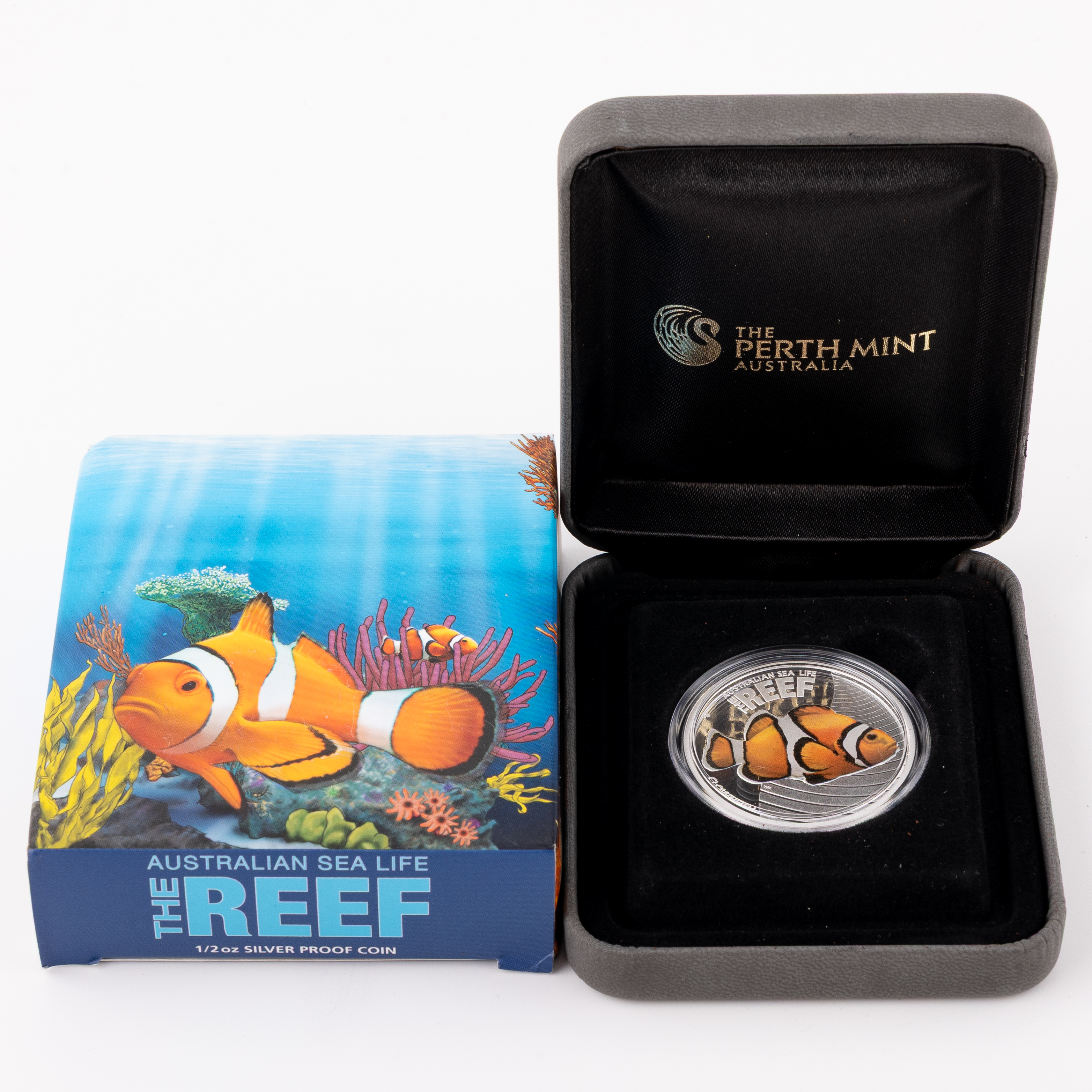 Elizabeth II, Perth Mint - Australian Sea Life, The Reef, Fifty Cents , 2010, FDC