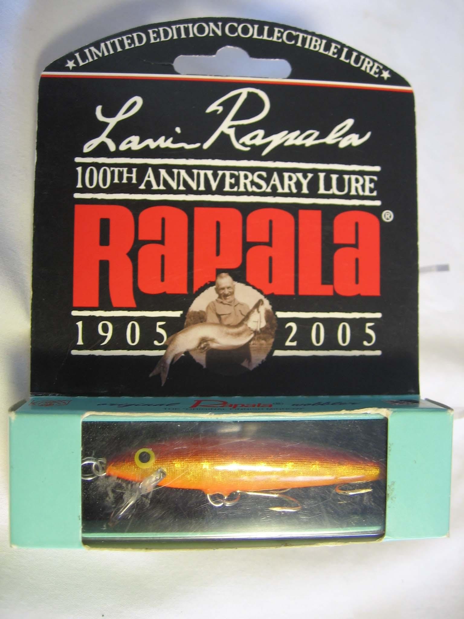 Rapala 100TH Anniversary Lure NIB Orange