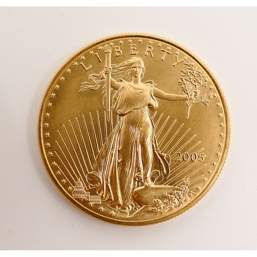 United States 2005 1 Oz Gold Eagle $50 Dollar Coin
