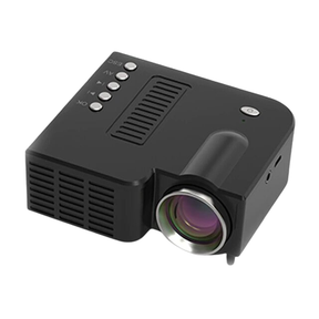 Portable Mini HD LED Projector For Home And Office UC28C Black |NOT TESTED