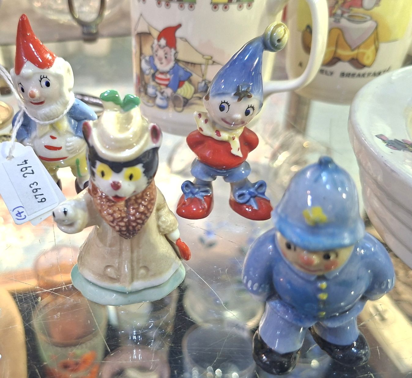 Four Noddy Wade Whimsies