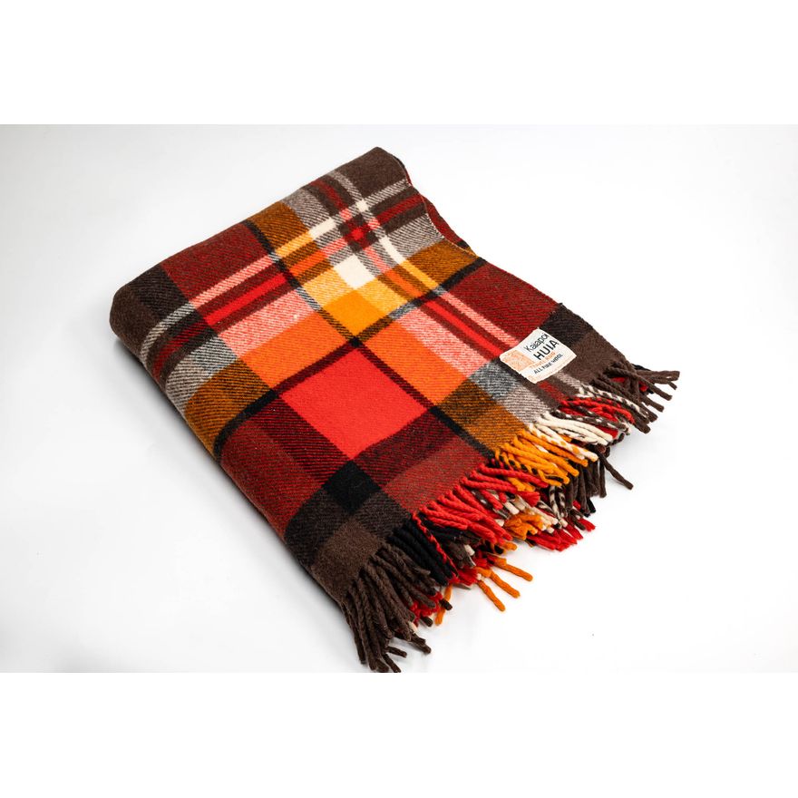 Kaiapoi Petone Group Textiles Ltd - Early Huia travel Rug