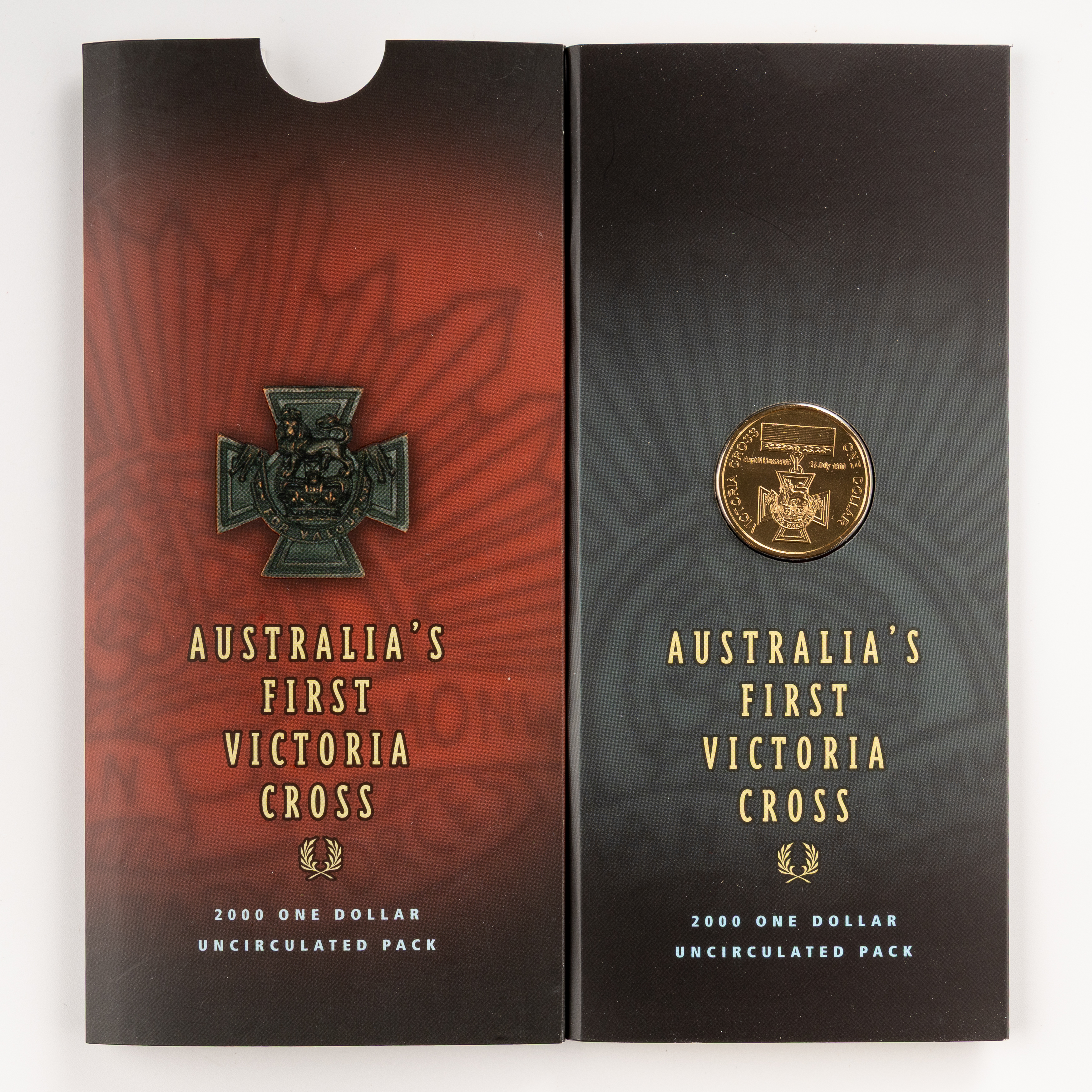 Elizabeth II, RAM - Australia's First Victoria Cross, One Dollar, 2000, UNC