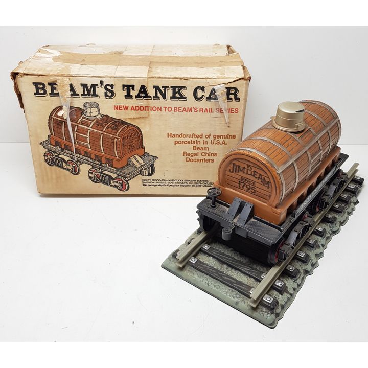 Jim Beam Decanter - Tank Car