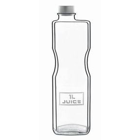 Luigi Bormioli 1 Litre Optima Glass Juice Bottle|