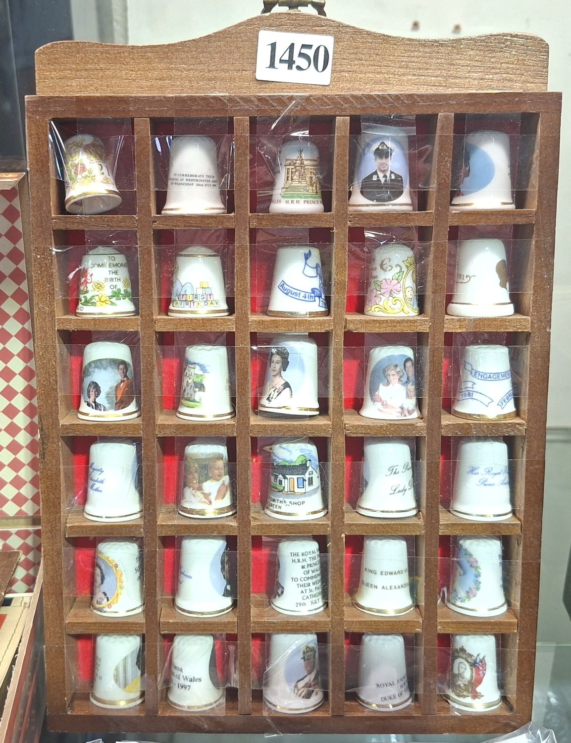 Thimble Collection In Case