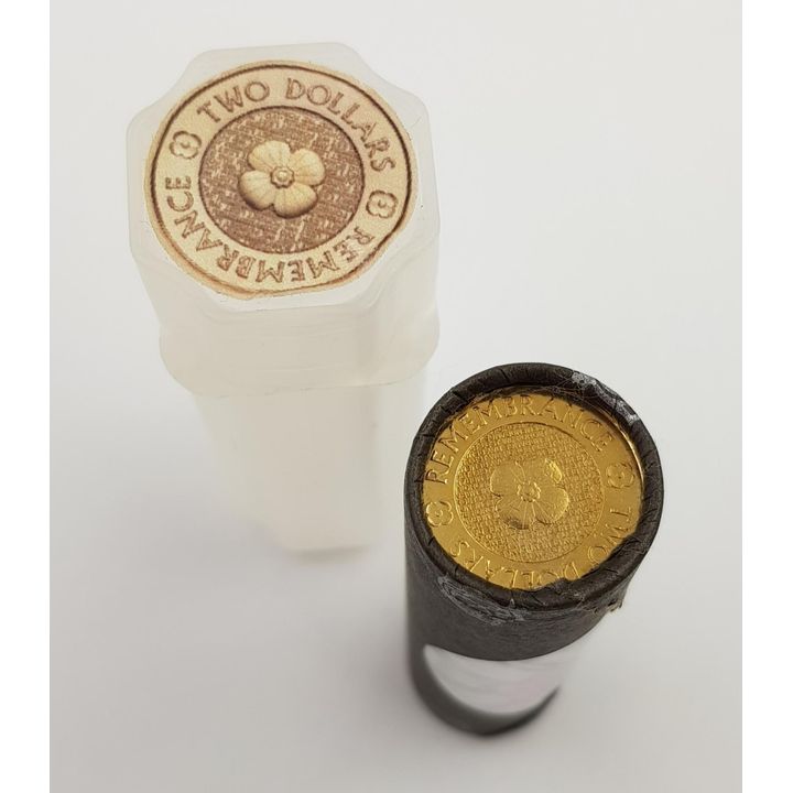 Gold Poppy (Remembrance) $2 Coin C & C Roll
