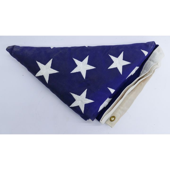 US Military Folded Flag- 21'' folded