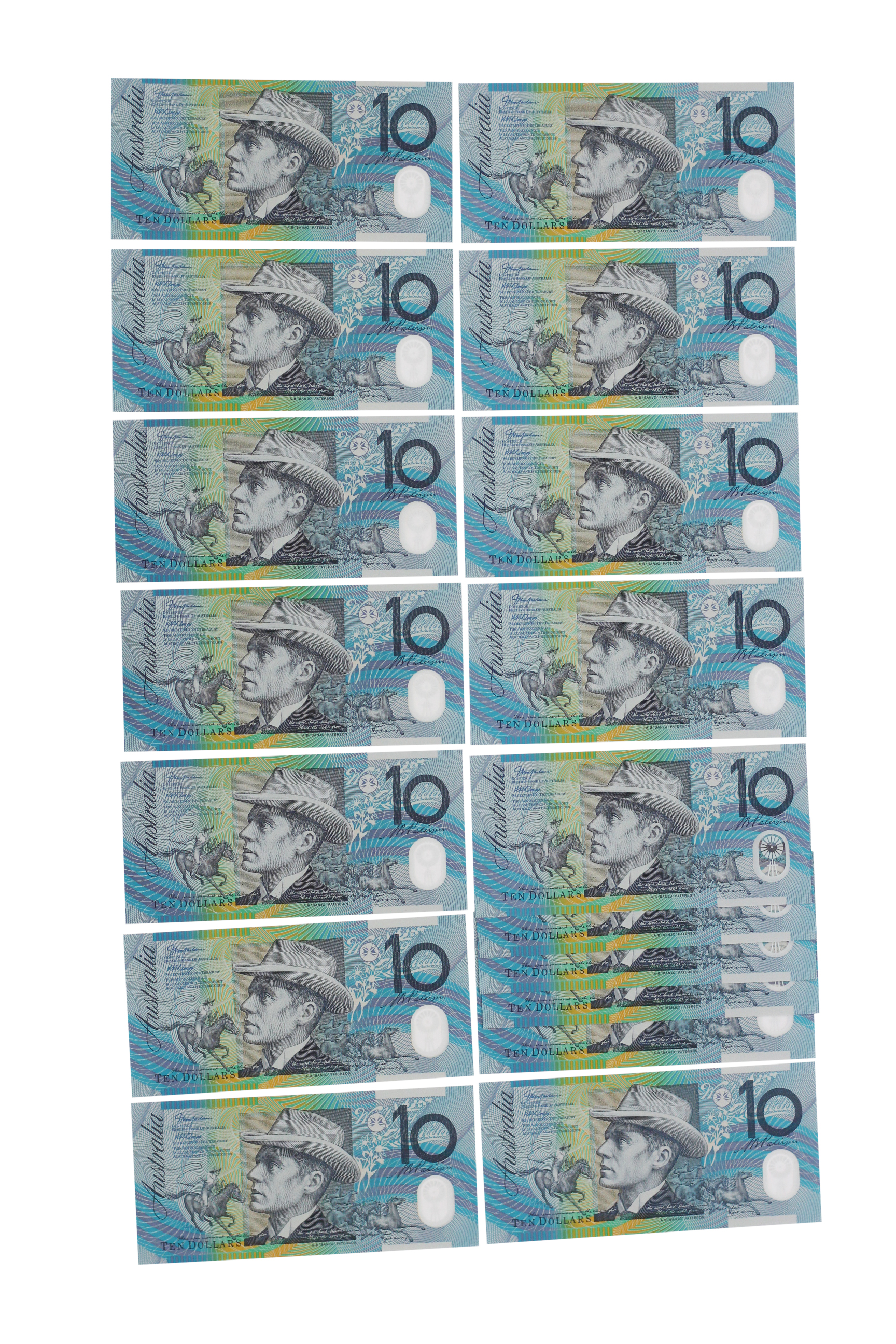 2236. · Accumulation, Ten Dollars, UNC