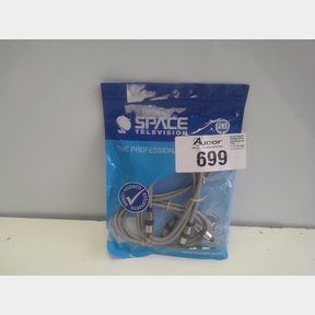 SPACE TV OPTICAL TOSLINK PLUG TO MINI OPTICAL PLUG CABLE - 3 PACK