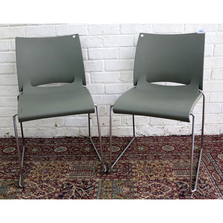 PAIR OF PATRA CHAIRS, designer Kim Sang kyu