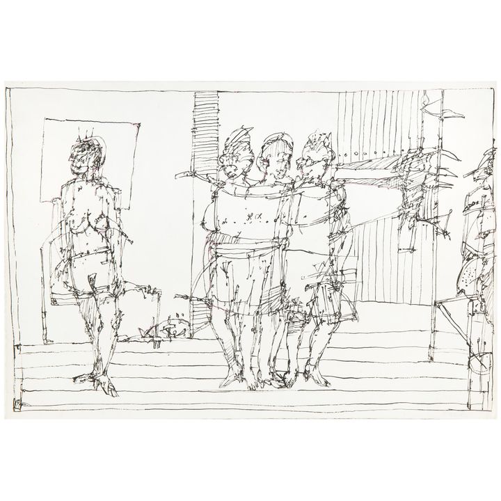Grzegorz Bienias | Kompozycja figuratywna,