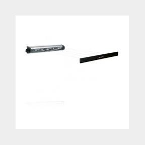 Brabantia - Pull Out Drying Lines - Stainless Steel - 7.3cm x 47.5cm x 7.8cm- Bar 8710755385766 - 51746/555 AS B1 (S9)