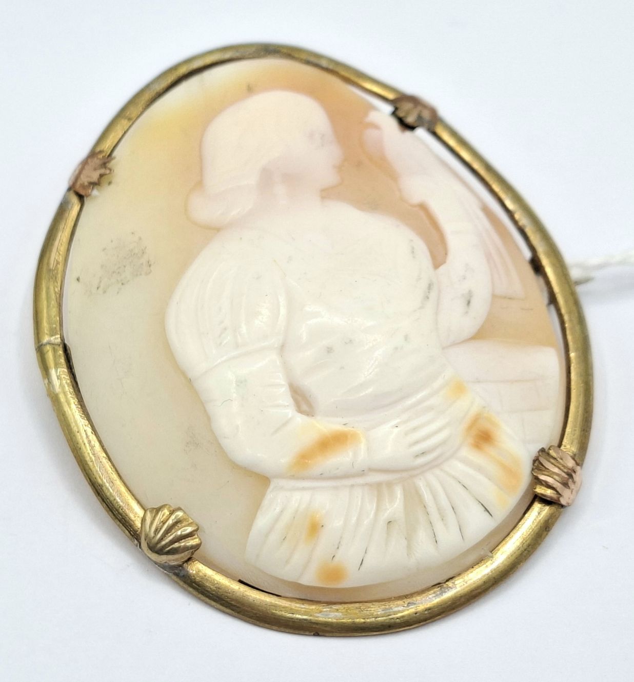 1011 · VICTORIAN CAMEO BROOCH