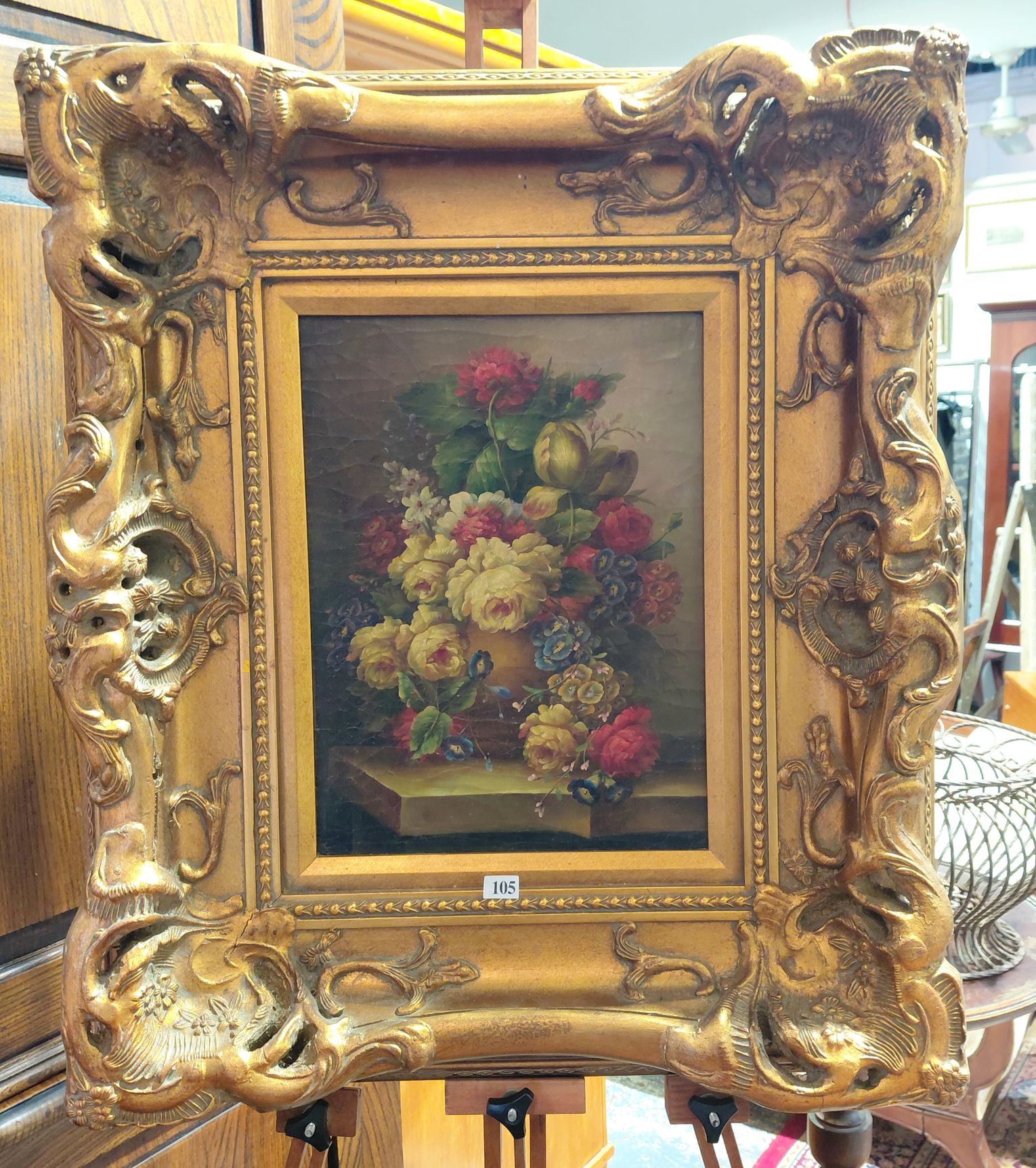 105 · 19TH C. STYLE STILL LIFE