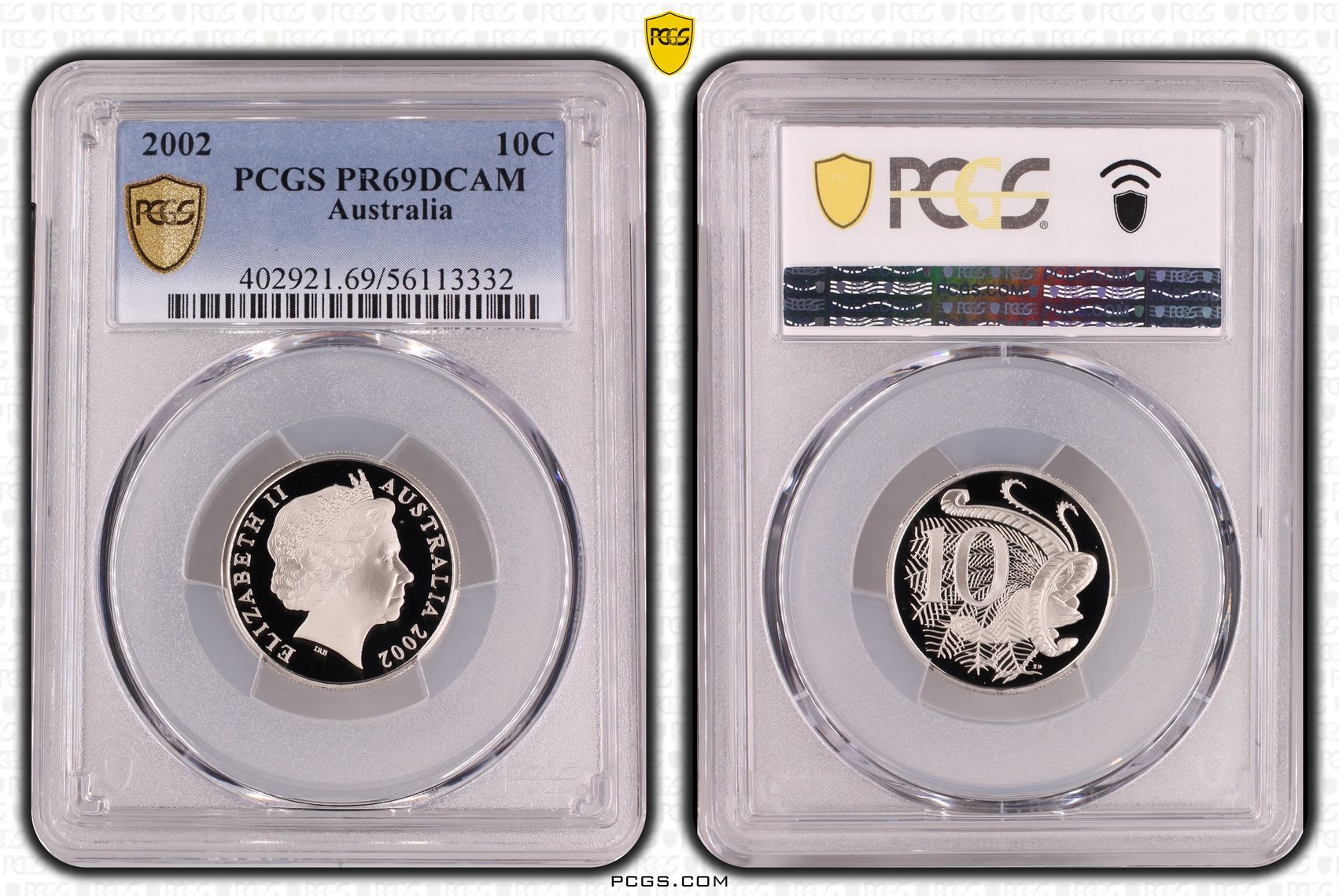 Ten Cent, 2002, PR69DCAM