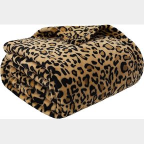 PAVILIA Cheetah Fleece Throw Blanket Soft Velvet Microfiber Blanket for Bed Couch Sofa 60x80 Inches