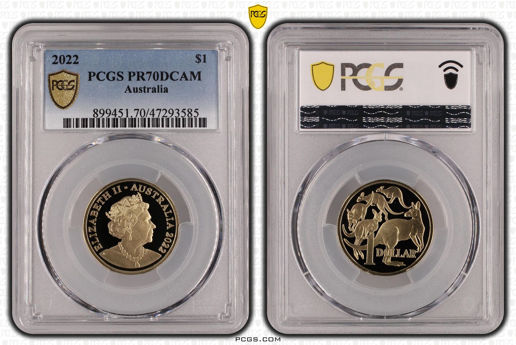 One Dollar, 2022, PCGS PR70DCAM