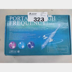 PORTABLE HIGH FREQUENCY FACIAL SPA SKIN CARE BEAUTY MACHINE SET -