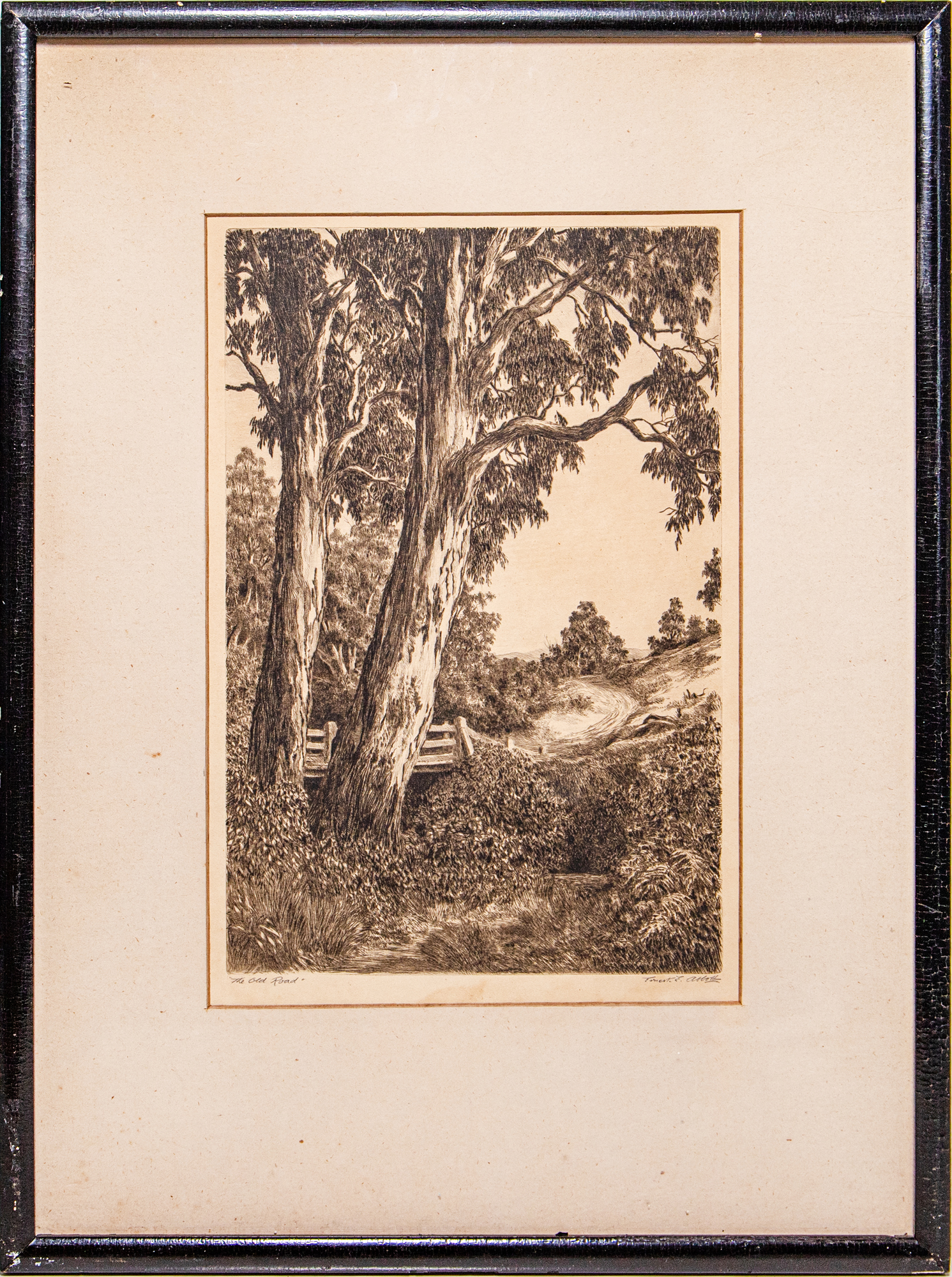 Ernest E. Abbott (1888-1973), 'The Old Road',