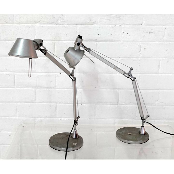 PAIR OF ARTIMEDE STYLE DESK LAMPS
