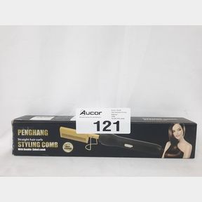 HOT COMB - ELECTRIC STRAIGHTENING HOT COMB AND WAX STICK