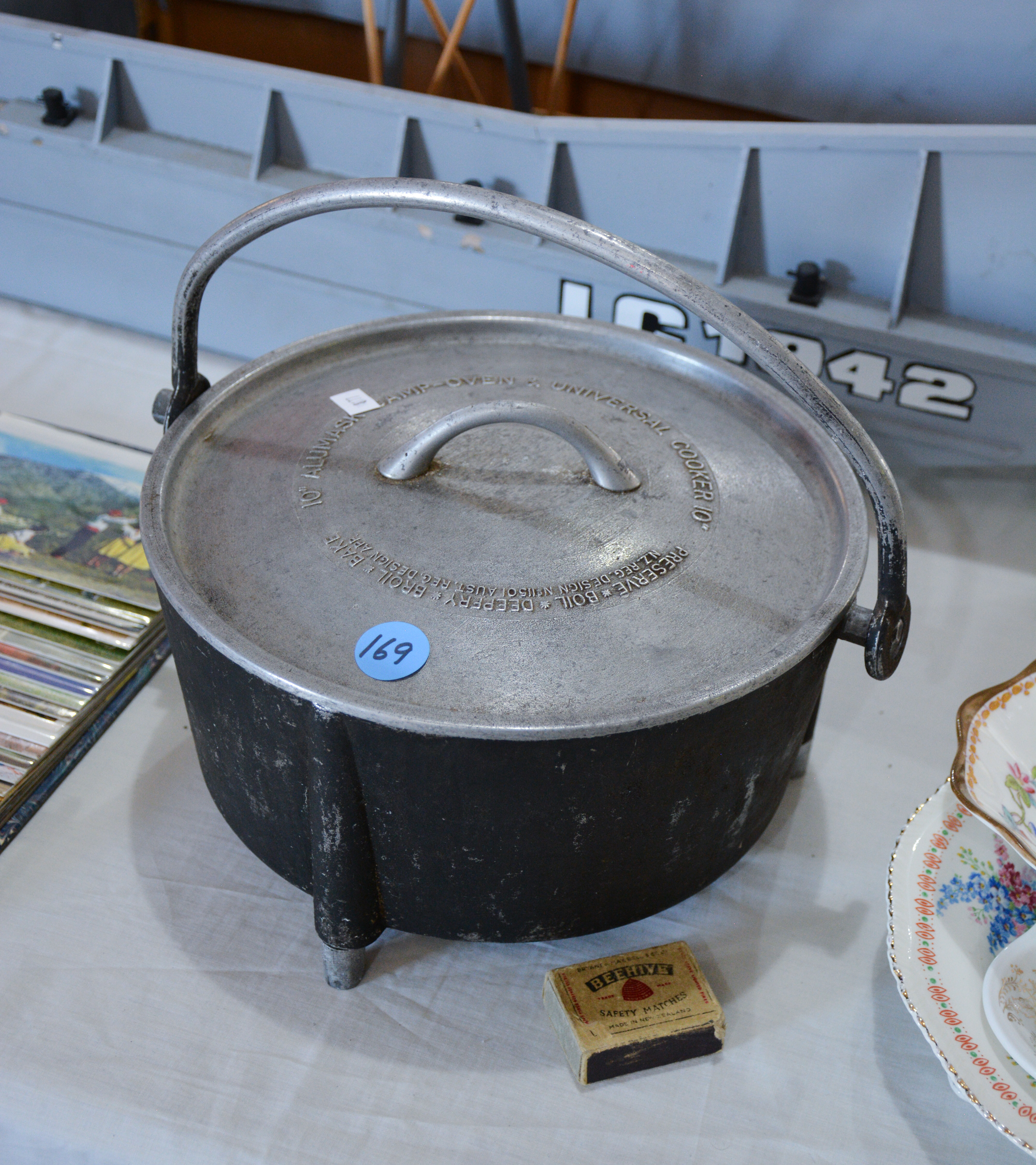 10" Alumask Camp-Oven Cooker — sold at auction in New Zealand for $35