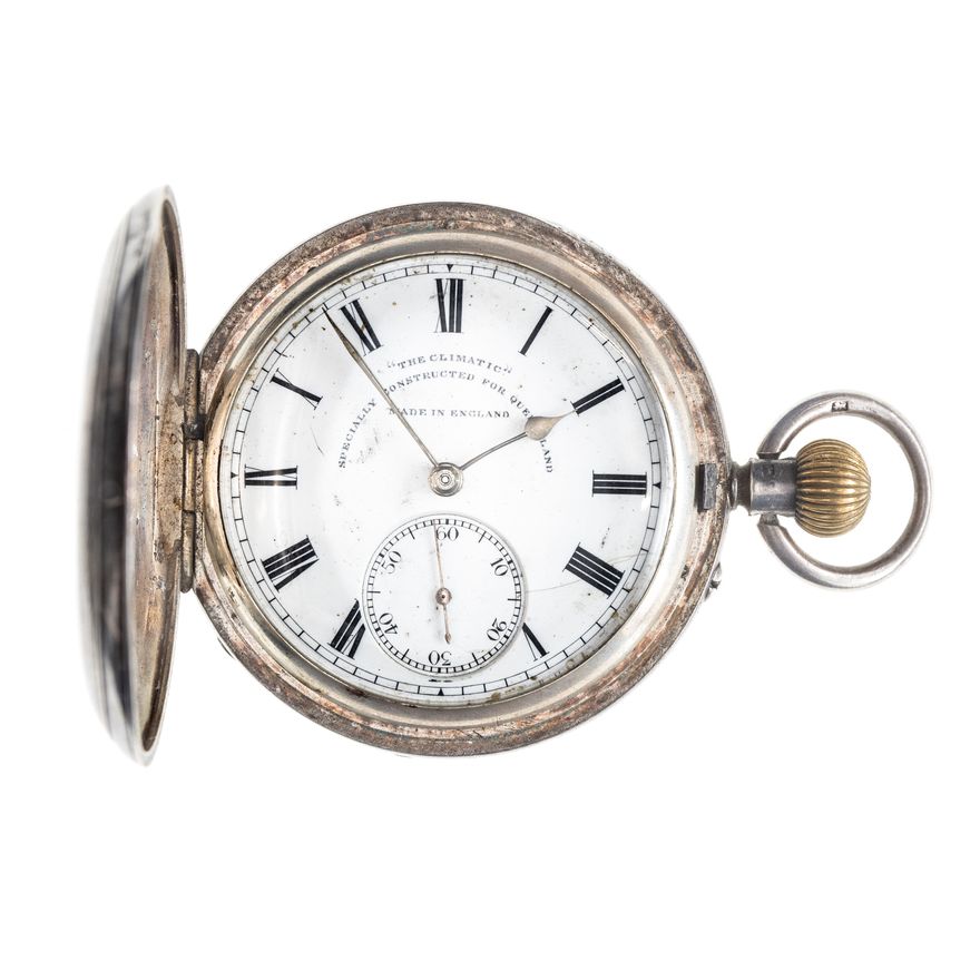 Rotherhams Silver Pocket Watch, 1912,  gVF