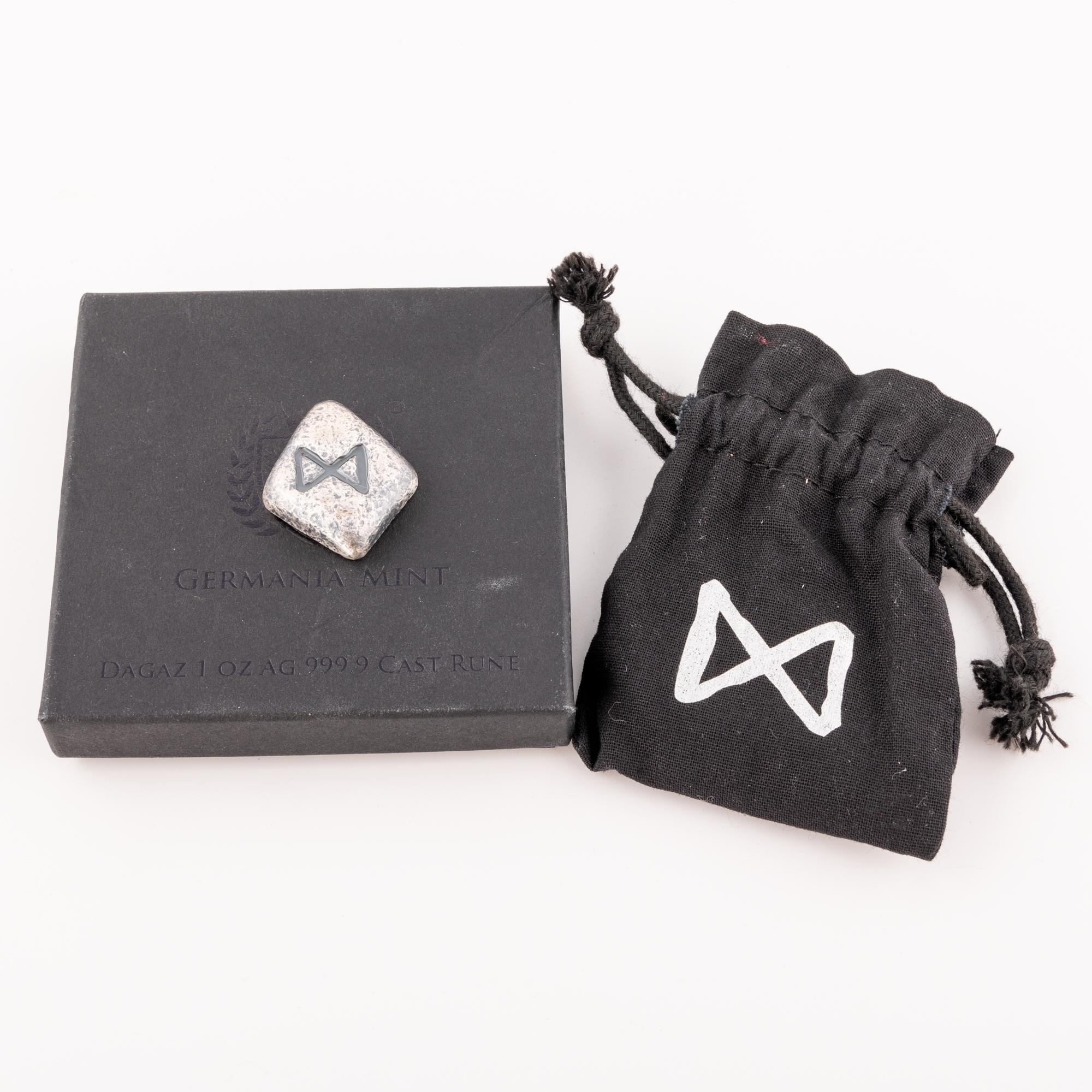 Germania Mint Dagaz 1oz Cast Rune, 2023,